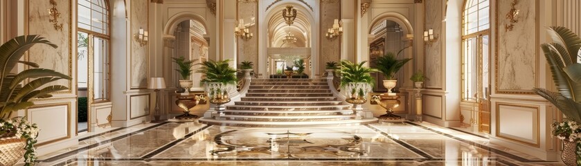 Obraz premium Showcasing expertise, classic design floor plan, detailed architecture, realistic setting, high resolution