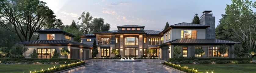 Inspiring home construction, innovative design elements, realistic setting, high resolution, cuttingedge architecture