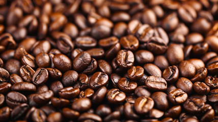 A close up of a bunch of coffee beans on a white background. coffee beans, close-up, white background, coffee bean close-up, roasted coffee beans, coffee bean texture, coffee bean background,