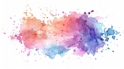 Abstract watercolor art hand paint on white background Watercolor background. abstract watercolor, watercolor art, hand-painted, white background, watercolor background, abstract painting,