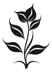 logo symbol tree silhouette