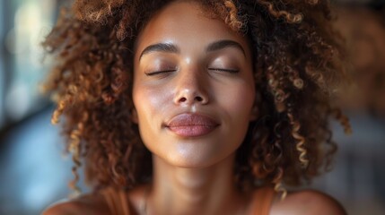 Fototapeta premium Best breathing techniques to relieve anxiety