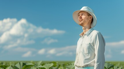 Vibrant illustration of farmers joyfully implementing cutting-edge farming methods in harmony with nature's bounty, fostering sustainable growth. Height Resolution Photo, , Minimalism,