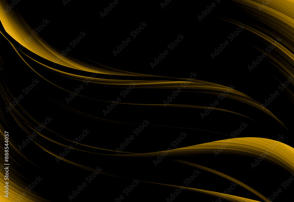Poster abstract black and gold are light with white the gradient is the surface with templates metal textur
