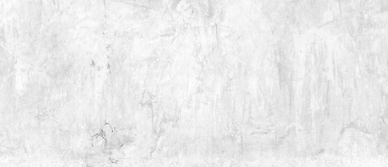 Naklejka premium Old wall panorama texture cement dirty gray with black background abstract grey and silver color design are light with white background.