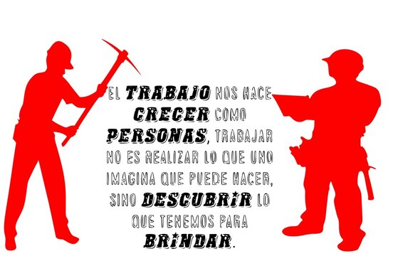 frases con dibujos de profesiones 