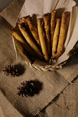 sweet arum cheese roll, a snack that tastes sweet