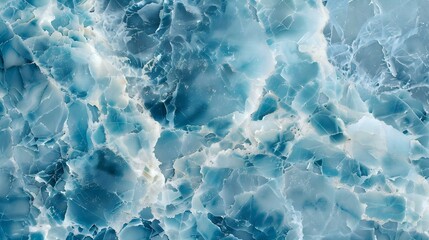 Obraz premium Simple blue marble background texture