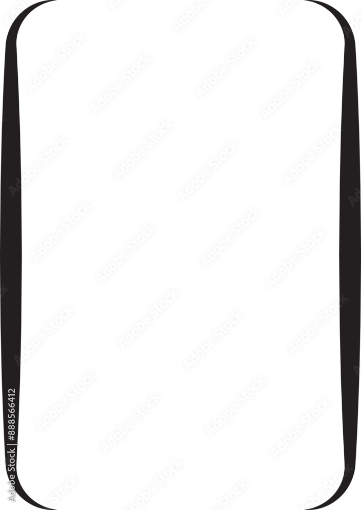 Aufkleber square double braces. symmetric brackets pair, punctuation symbol for mathematics. frames for math i