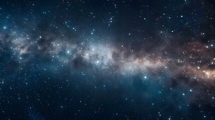 Dark interstellar space backdrop