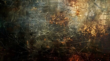 Obraz premium Grungy Scratched Metal Texture Background