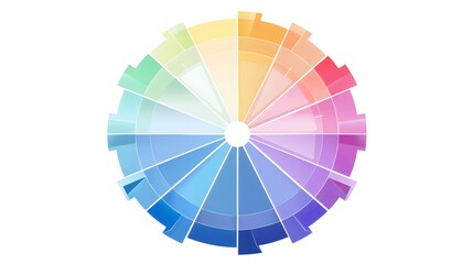 Obraz premium colorful infographic on white