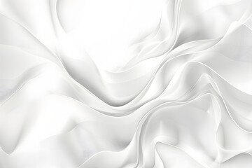 Obraz premium Abstract wavy background. gentle image of white waves. shadows from the light