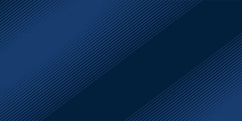 Naklejka premium Dark blue background. Modern line stripes curve abstract presentation background. Luxury paper cut background. Abstract decoration, golden pattern, halftone gradients,