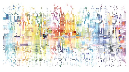 colorful infographic on white