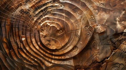 Mesmerizing study of texture and time