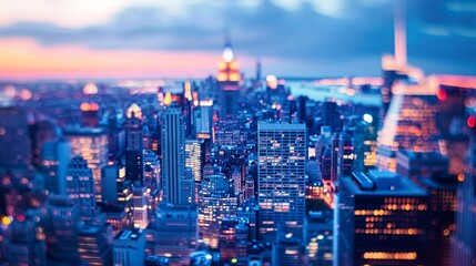 Fototapeta premium Cityscapes or landscapes with room for text​ Business