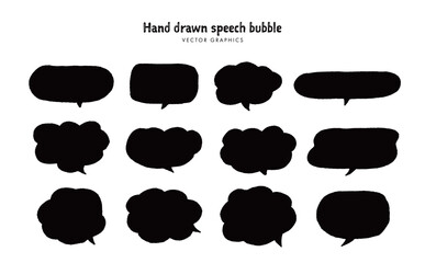 手描き風ポップ吹き出し集