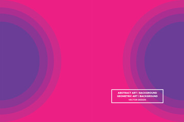 Circle Shapes Red and Purple Colors Modern Abstract Background Geometric Background