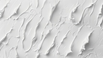 The image is a white background with white paint splatters on it