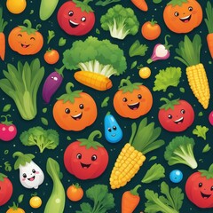 vegetables pattern