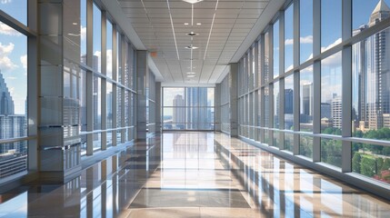 Obraz premium corridor in the office