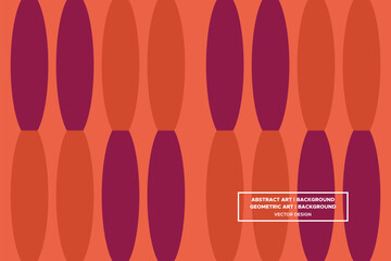 Circular Circle Shapes Orange and Red Colors Modern Abstract Background Geometric Background