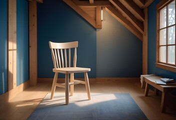 Fototapeta premium wooden chair