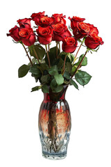 Fototapeta premium Elegant Bouquet of Red Roses