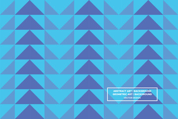 Triangular and Triangle Shapes and Designs Blue and Light Blue Colors Geometric Pattern Abstract Pattern Seamless 
