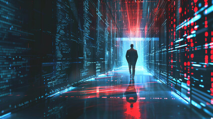 Cyber security concept. Blue lock symbol, point connecting network on blue background. blue background, padlock with lock, cybersecurity, cybersecurity background, padlock icon, digital security,