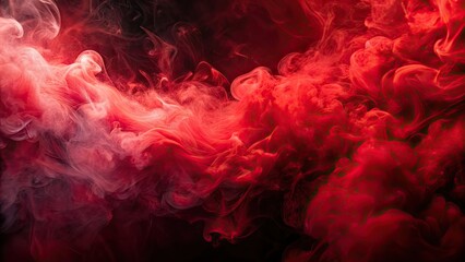 Naklejka premium Red smoke abstract wallpaper background, red, smoke, abstract, wallpaper, background, texture, design, artistic, artistic