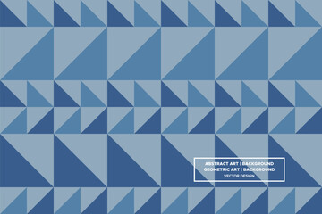 Fototapeta premium Triangular and Triangle Shapes and Designs Blue and Grey Colors Geometric Pattern Abstract Pattern Seamless 