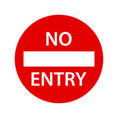 No entry sign
