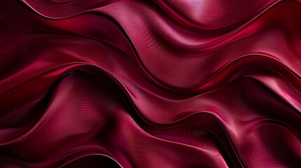 Fototapeta premium Abstract Burgundy Waves