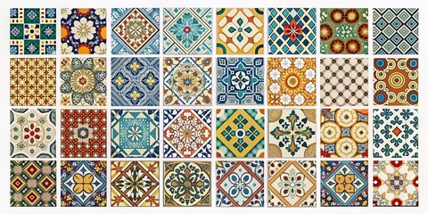 2D doodle tile patterns with cute graphic designs, doodle, 2D,tile, patterns, cute, graphic, designs, seamless, whimsical