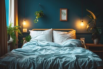 Modern Hospital Interiors: Clean, Comfortable, and Equipped Patient Rooms and Hallways