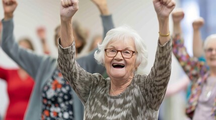 Spooky Senior Karaoke Night: A Festive Halloween Gathering of Costumed Elderly Singing Their Hearts Out