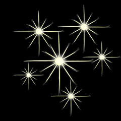Fototapeta premium light in the darkness vector