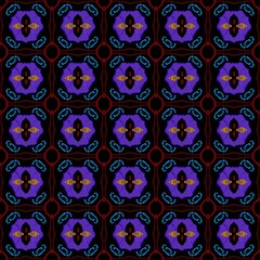 cross stitch pattern  Flower pixel embroidery   Abstract elegant background for fabric, clothes, dresses, carpets, curtains, sarong, batik.