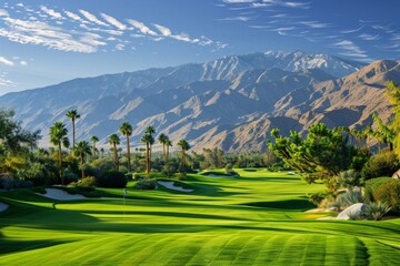 view golf course in palm springs