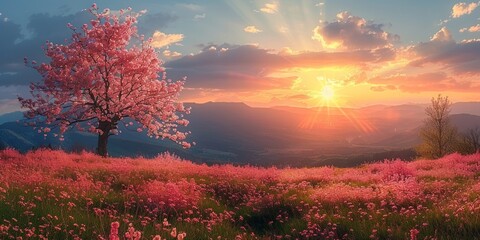Spring Flowers Ultra High Definition Stunning Wallpaper Visuals: Diverse Artistic Inspirations from Nature, Architecture, and Abstract Design