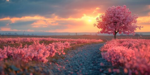 Spring Flowers Ultra High Definition Stunning Wallpaper Visuals: Diverse Artistic Inspirations from Nature, Architecture, and Abstract Design