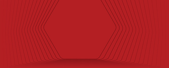 Red polygon Mosaic Background, Creative Design Templates