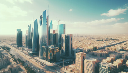 Stunning Photo of Riyadh Skyline