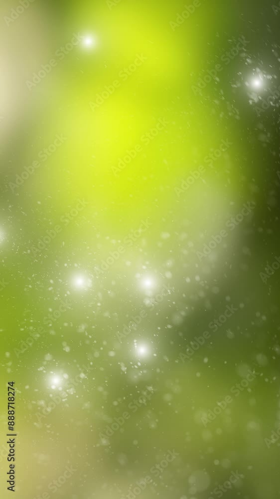 Aufkleber artistic sunny spring season bokeh motion loop copy space vertical background.