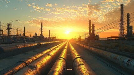 Industrial Sunset