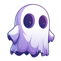 Obraz premium Scary flying spirit character illustration