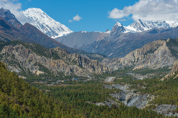 Humde Airport is situated in the Manang world-famous Annapurna circuit trek route Nepal.