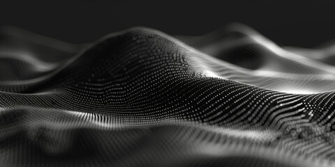 Naklejka premium Creative digital dots texture. Digital data concept. 3D Rendering.